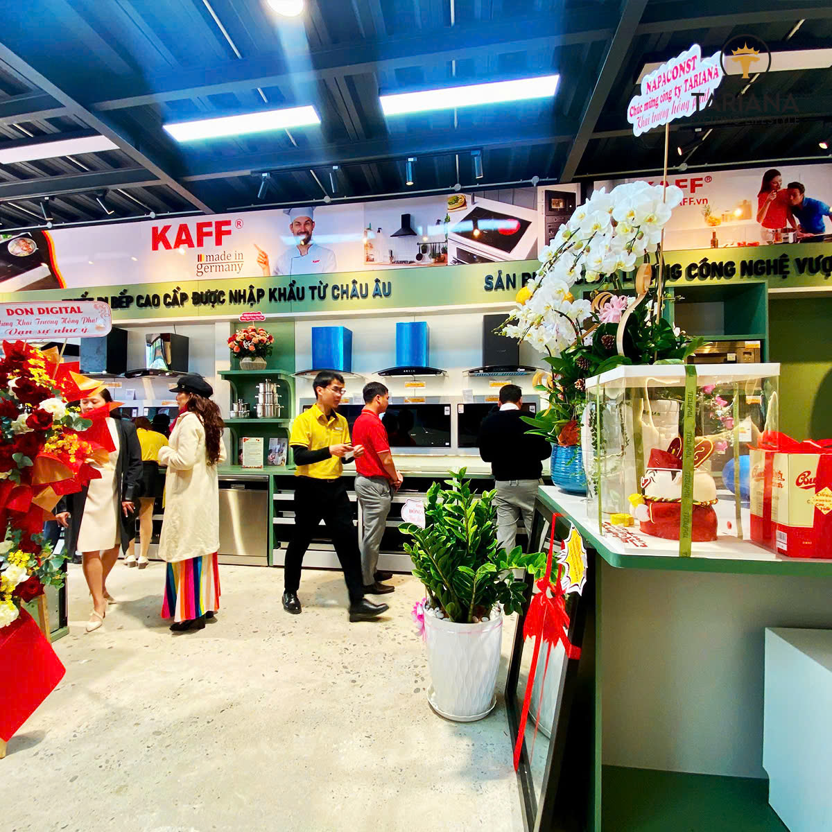 Không gian bài trí đơn giản và hiện đại
